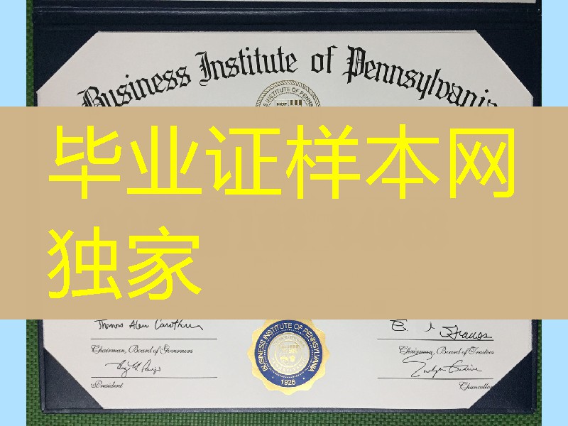 美国北美宾夕法尼亚商学院毕业证学位证图片,Business Institute of Pennsylvania diploma degree