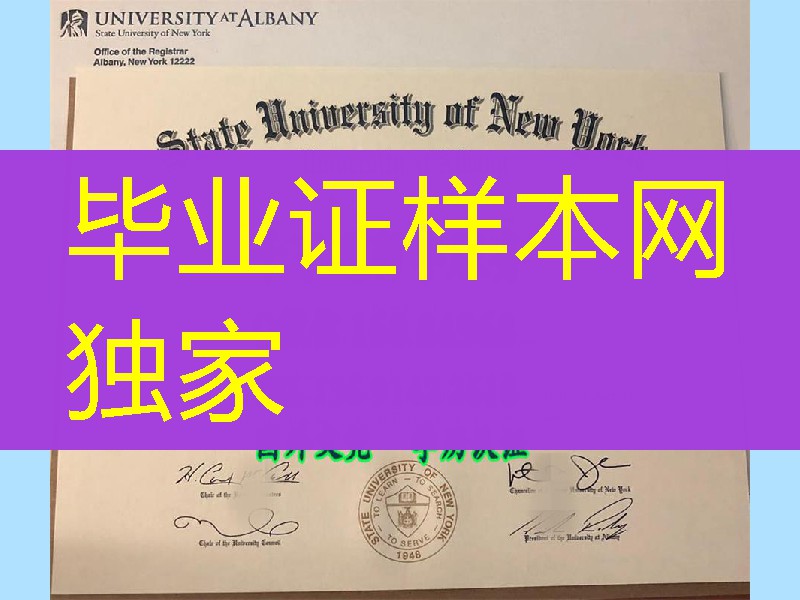 纽约州立大学奥尔巴尼分校毕业证，State University of New York at Albany diploma degree