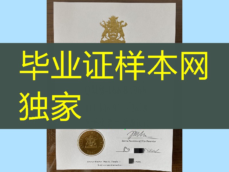 加拿大温莎大学毕业证文凭案例，University of Windsor diploma degree