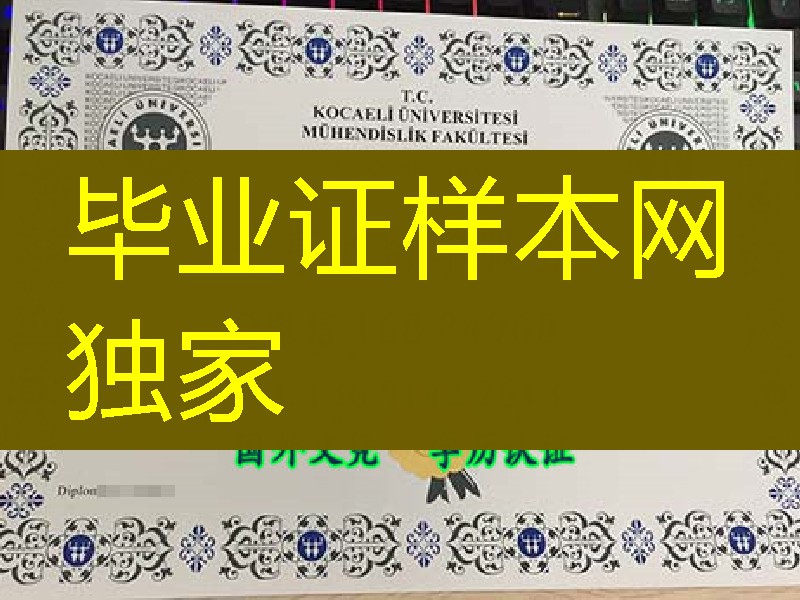 土耳其科贾埃利大学毕业证，Kocaeli University diploma