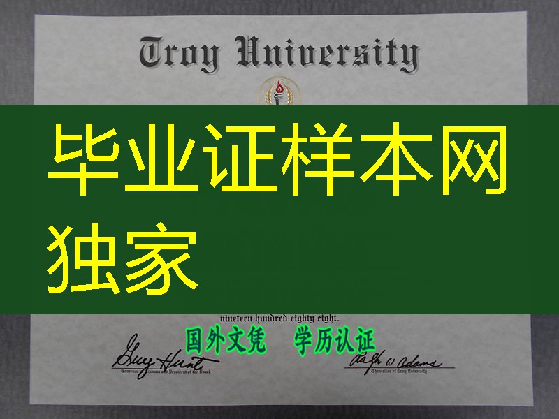 美国特洛伊大学Troy University硕士学位毕业,Troy University master degree