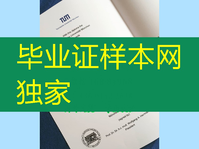 慕尼黑工业大学硕士学位毕业证，德国大学毕业证范例