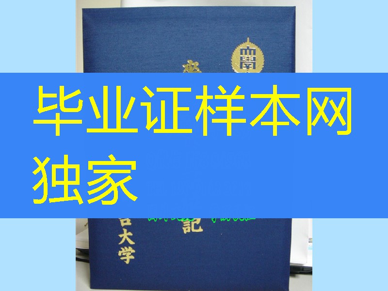 日本骏河台大学学位记外壳，日本骏河台大学学位记卒业证书封皮