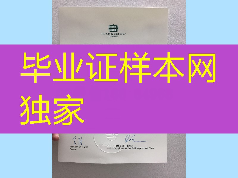 德国开姆尼茨工业大学学位毕业证,echnische Universitat Chemnitz diploma certificate