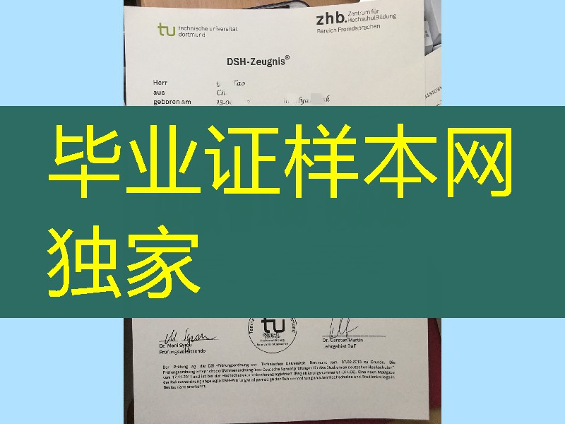 德国多特蒙德工业大学毕业证学位证，德国大学毕业证