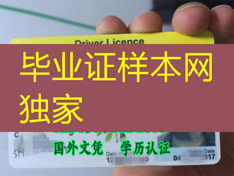 手机拍摄澳洲新南威尔士驾驶证防伪图片／Driver's license in New South Wales, Australia